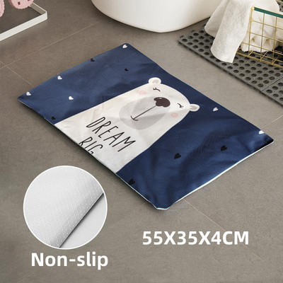 Prostirka od dijatomejske zemlje Meka podloga od dijatomejskog blata Prostirka za noge Kupaonska upijajuća brzosušeća neklizajuća podloga Protuklizna podloga za vrata