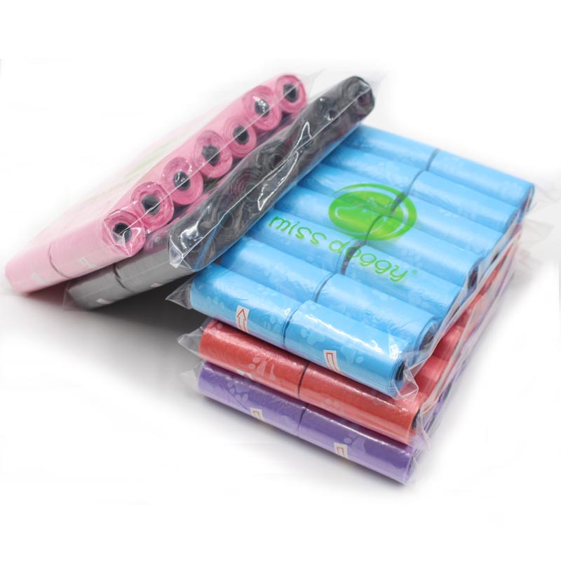 14 rola Vreće za pseći izmet Otisnuta šapa Čišćenje sranja Otpad kućnih ljubimaca Vreće za smeće Držač za vanjske nosače Dozator Alati za čišćenje