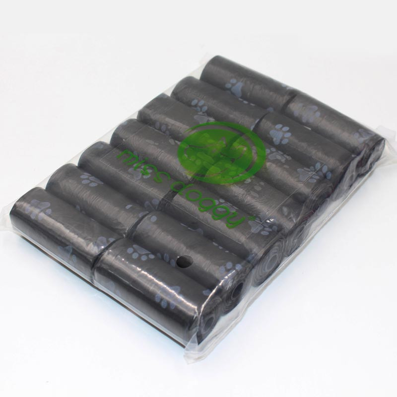 14 rola Vreće za pseći izmet Otisnuta šapa Čišćenje sranja Otpad kućnih ljubimaca Vreće za smeće Držač za vanjske nosače Dozator Alati za čišćenje