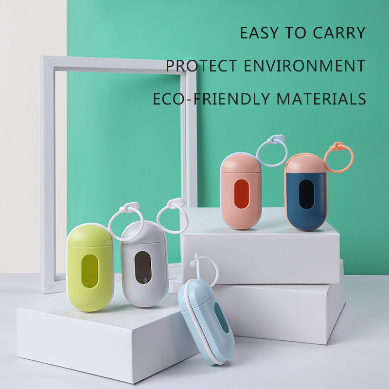 Praktični dozator vrećice za izmet pasa kućnog ljubimca Prijenosna kutija za držanje vrećice za otpad u obliku pilule za srednje velike pse Sredstva za čišćenje smeća