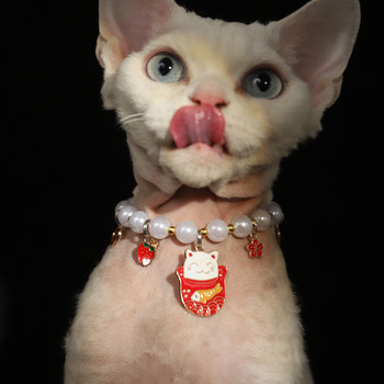 Σαλιάρα για γάτα HOOPET Σαλιάρα για κατοικίδια Ragdoll Κασκόλ για γάτα Φόρεμα γενεθλίων γάτας Διακοσμητικά γατούλα Αξεσουάρ κολιέ πριγκίπισσας
