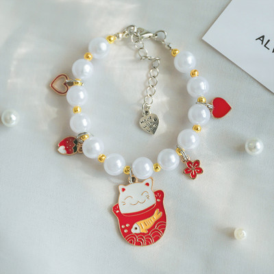 HOOPET Cat Bib Pet Bib Ragdoll Cat Šalle Kaķa dzimšanas dienas saģērbt Kaķēnu rotājumi Princeses kaklarotas aksesuāri