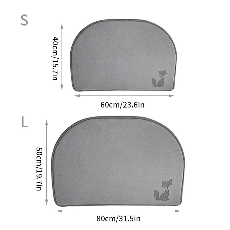 Neslīdošs vannas paklājiņš, uzsūcošs vannas istabas paklājs ar putuplasta grīdas paklāju Eiropas stila ieejas durvju paklājiņš, mazgājams veļasmašīnā