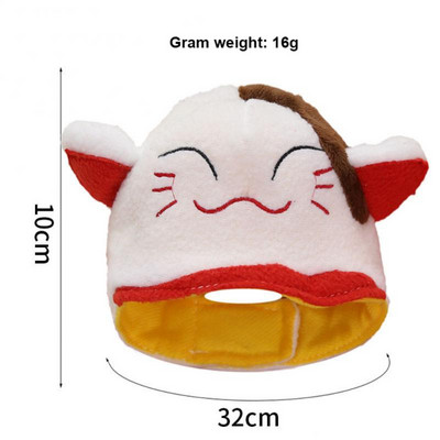 Novi smiješni kostim s kapom za kućnog ljubimca, psa, mačke, topli šešir od zeca, novogodišnja zabava, božićni cosplay dodaci za fotografije, rekviziti za glavu