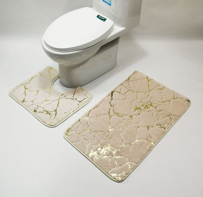 Kaldrma Reljefna kupaonska prostirka Neklizajući tepisi Set tepiha za tuširanje Upijajuća brtva za vrata Setovi kupaonskog pribora