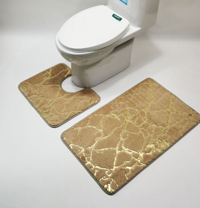 Kaldrma Reljefna kupaonska prostirka Neklizajući tepisi Set tepiha za tuširanje Upijajuća brtva za vrata Setovi kupaonskog pribora
