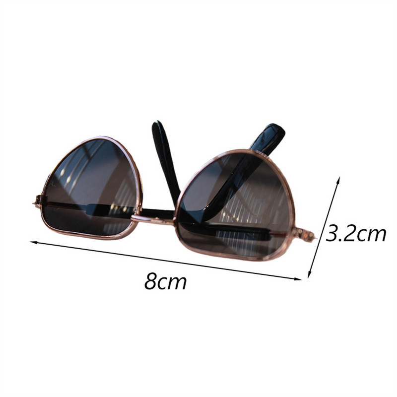 Fotoattēlu dekorācijas Kaķu suņu saulesbrilles maziem suņiem Gatto Kitten Christmas Headsome Puppy Brilles mascotas accesorios para gato