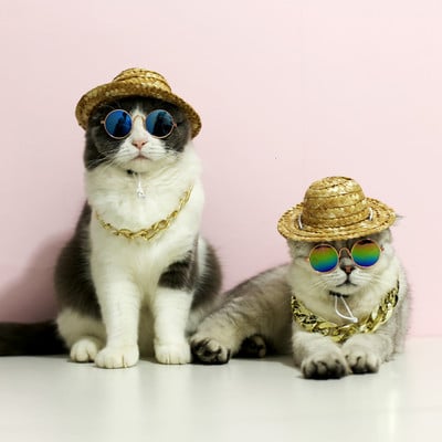 Fashion Lovely Pet Cat Glasses Dog Glasses Προϊόντα για κουτάβι για Little Dog Cat Προστασία ματιών Γυαλιά ηλίου Φωτογραφίες Αξεσουάρ