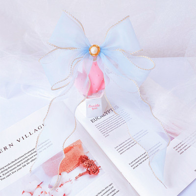 Organza Pearl Mačka Vrpca za mačiće Šareni ljupki mačići Mačka Ogrlica Ogrlica s mašnom za pse Ukras za glavu Mašne za ljubimce Mačka Yorkie Bengal Rag