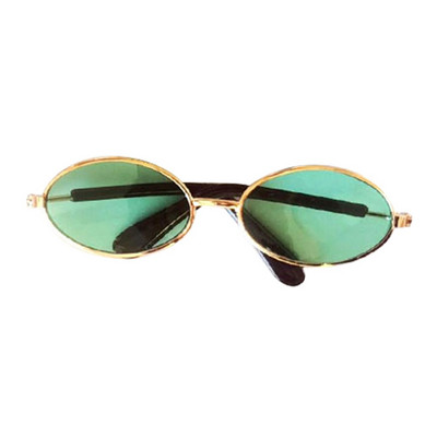 Sunčane naočale za pse Proizvodi za mačke Lijepe vintage naočale s okruglim odrazom za oči za male pse, mačke, fotografije kućnih ljubimaca, rekviziti, dodaci