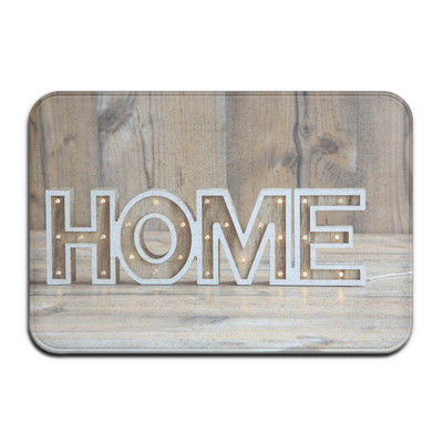 Gumena otirač za ulazna vrata Vintage crtani otirač za ulazna vrata Kupaonska otirač za dobrodošlicu Otirač za vrata kupaonice Kuhinjski prostirke s jednostavnim tekstom