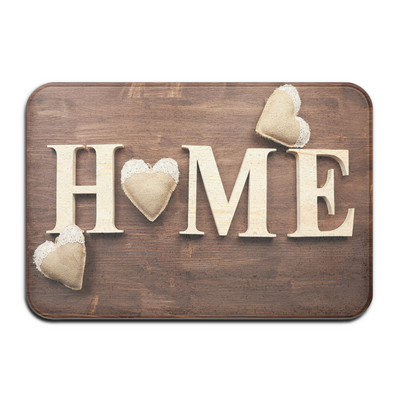 Gumena otirač za ulazna vrata Vintage crtani otirač za ulazna vrata Kupaonska otirač za dobrodošlicu Otirač za vrata kupaonice Kuhinjski prostirke s jednostavnim tekstom