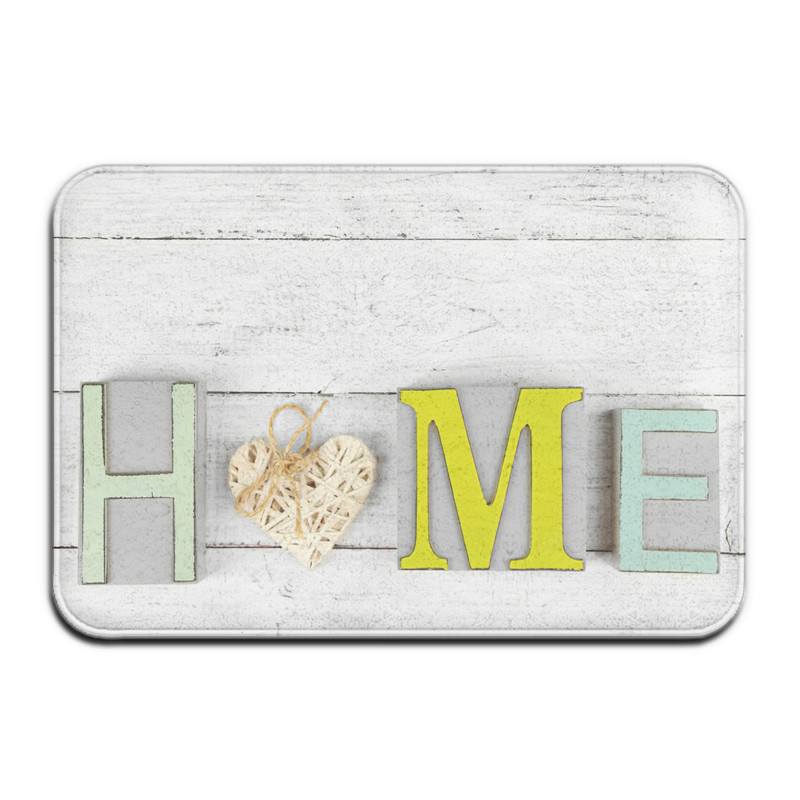 Gumena otirač za ulazna vrata Vintage crtani otirač za ulazna vrata Kupaonska otirač za dobrodošlicu Otirač za vrata kupaonice Kuhinjski prostirke s jednostavnim tekstom