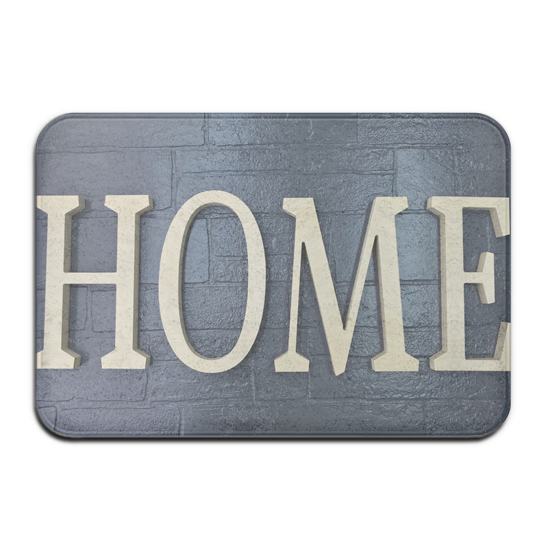 Gumena otirač za ulazna vrata Vintage crtani otirač za ulazna vrata Kupaonska otirač za dobrodošlicu Otirač za vrata kupaonice Kuhinjski prostirke s jednostavnim tekstom