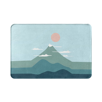 Ainava Saule saulriets, sveicam durvju paklājiņš Ieejas gaitenis taisnstūris, apdrukāta grīda priekšējo durvju paklājiņš Āra paklāji Paklājs Guļamistabas virtuve