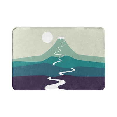 Ainava Saule saulriets, sveicam durvju paklājiņš Ieejas gaitenis taisnstūris, apdrukāta grīda priekšējo durvju paklājiņš Āra paklāji Paklājs Guļamistabas virtuve