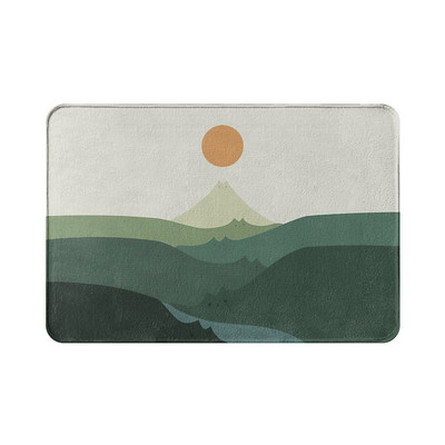 Ainava Saule saulriets, sveicam durvju paklājiņš Ieejas gaitenis taisnstūris, apdrukāta grīda priekšējo durvju paklājiņš Āra paklāji Paklājs Guļamistabas virtuve