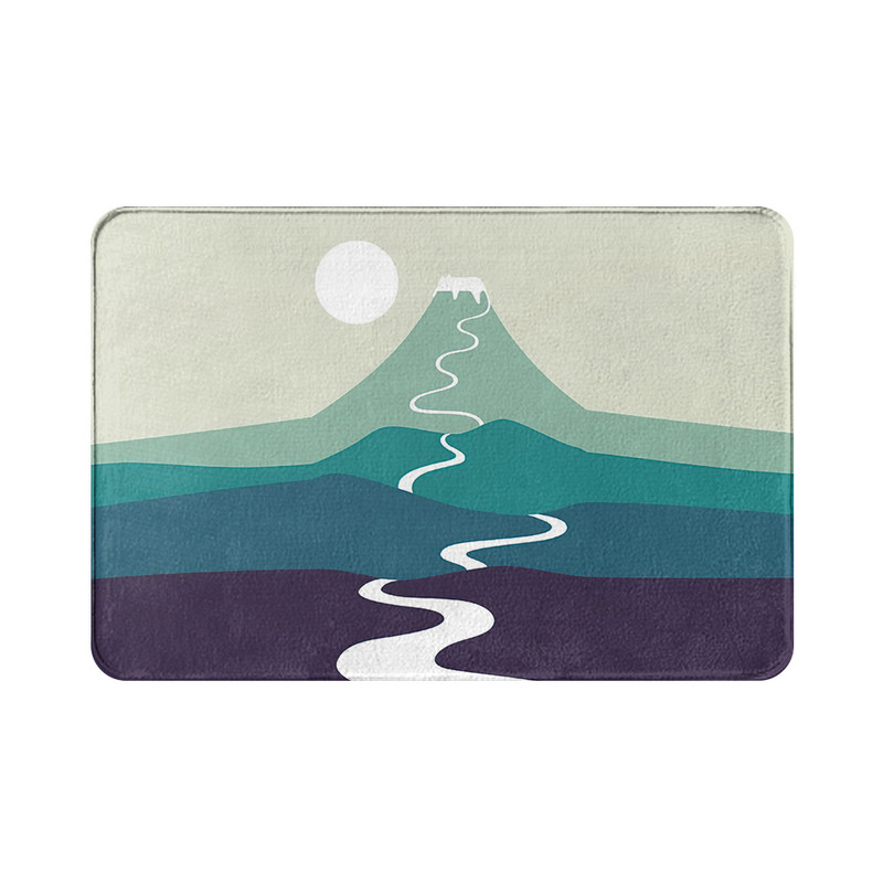 Ainava Saule saulriets, sveicam durvju paklājiņš Ieejas gaitenis taisnstūris, apdrukāta grīda priekšējo durvju paklājiņš Āra paklāji Paklājs Guļamistabas virtuve