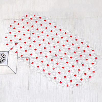 Pravokutne PVC protuklizne prostirke za kupanje Meka tuš Kupaonska masažna prostirka Vakumska čašica Neklizajuća kada Tepih Velika prostirka Kupaonica