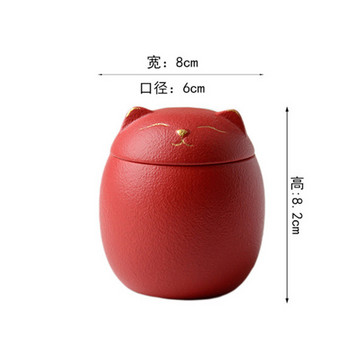 Urn for Pet Ashes-Cat Shape Memorial Urns-Cremation Urns-Χειροποίητα μαύρα διακοσμητικά δοχεία για κηδεία,δοχείο γάτας,δοχείο σκύλου