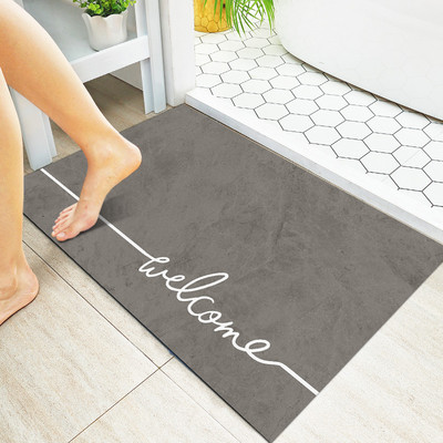 Prostirka za kupanje Super upijajuće neklizajuće blato od dijatomejskog blata Kupaonska prostirka koja se brzo suši Prostirka za tuširanje Kuhinjske prostirke za ulazna vrata Kućna podna prostirka