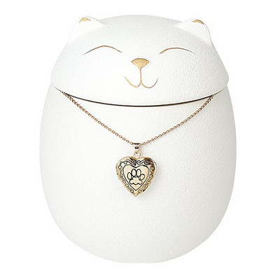 Vienmēr atcerieties klasisko suvenīru mājdzīvnieku kaķu suņu keramikas pelnu bēru urnu (4,7"*4,3"/mazāk nekā 70 mārciņas/melns kaķis)