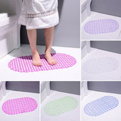 Moderna vakuumska neklizajuća ovalna prostirka za kadu Protuklizna prostirka Masažna prostirka Tepih za kadu