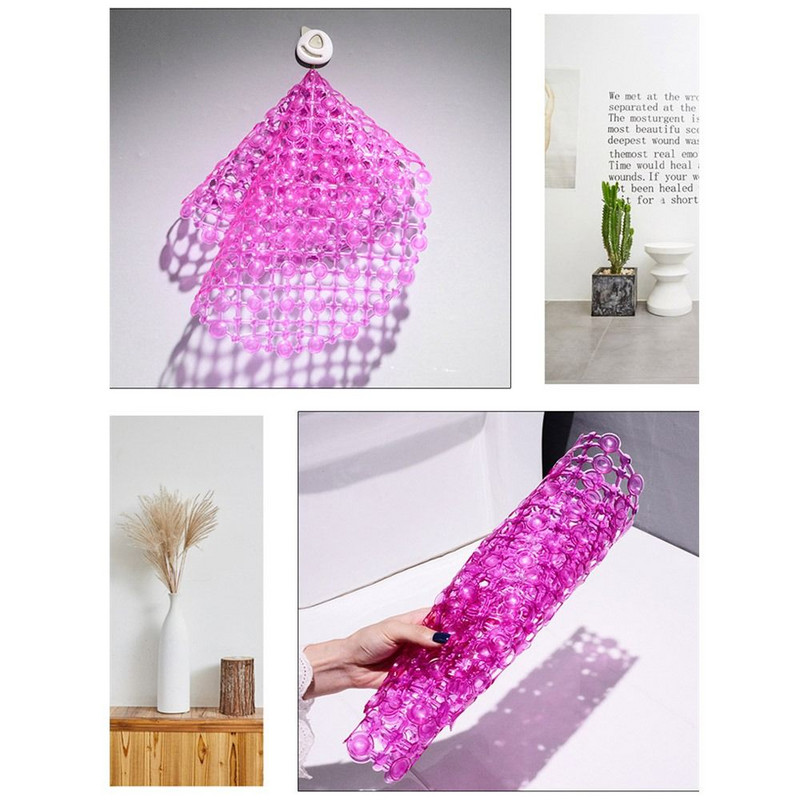 Moderna vakuumska neklizajuća ovalna prostirka za kadu Protuklizna prostirka Masažna prostirka Tepih za kadu