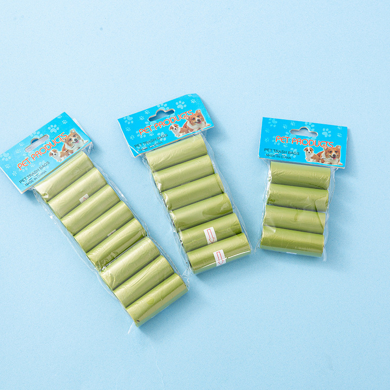 Mājdzīvnieku izkārnījumu maisiņi Vienreizlietojamie suņu atkritumu maisi Lielapjoma izkārnījumu maisiņi ar pavadas klipsi un kaulu maisiņu dozēšanas maisiņi ar ķepu nospiedumiem