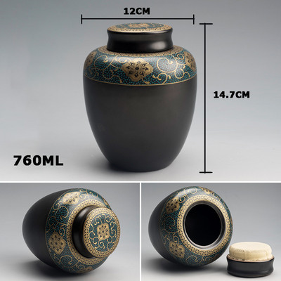 Urna za pogrebni pepeo za kremiranje ljudi Držač za pepeo kućnih ljubimaca Pepeo za uspomene na prijatelja Keramičke urne Kovčeg za urnu za psa, mačku, pticu