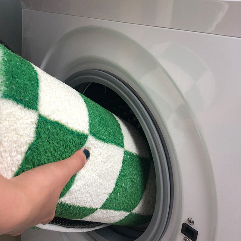 Šaha dēlis vannas istabas pēdu paklājiņš biezs, neslīdošs vannas paklājs, absorbējošs durvju paklājs, mīksts ieejas durvju paklājs, paklājs mājas dekorēšanai.