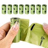 Vreće za pseći izmet 120 kom Biorazgradive vrećice za izmet Male vrećice za smeće Debele i otporne na curenje Vreće za smeće koje se lako otvaraju i mogu se kompostirati za kućne ljubimce