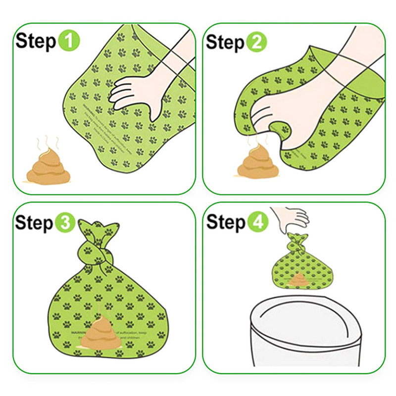 Vreće za pseći izmet 120 kom Biorazgradive vrećice za izmet Male vrećice za smeće Debele i otporne na curenje Vreće za smeće koje se lako otvaraju i mogu se kompostirati za kućne ljubimce