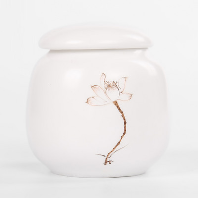 Piemiņas konteiners Mājdzīvnieku pelni urna ar rokām apgleznota keramika urna kremēšana mājdzīvnieku putnu pelnu turētāja apbedīšana mājās