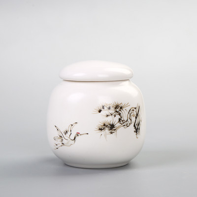 Piemiņas konteiners Mājdzīvnieku pelni urna ar rokām apgleznota keramika urna kremēšana mājdzīvnieku putnu pelnu turētāja apbedīšana mājās