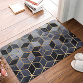 Otirač za vrata s geometrijom mramora 40cmx60cm Unutrašnji balkonski otirači Baršunasti prostirka protiv klizanja Dnevna soba Kupaonski tepih Otirači za uređenje doma