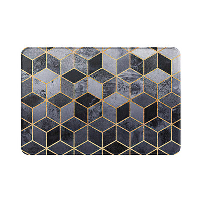 Otirač za vrata s geometrijom mramora 40cmx60cm Unutrašnji balkonski otirači Baršunasti prostirka protiv klizanja Dnevna soba Kupaonski tepih Otirači za uređenje doma