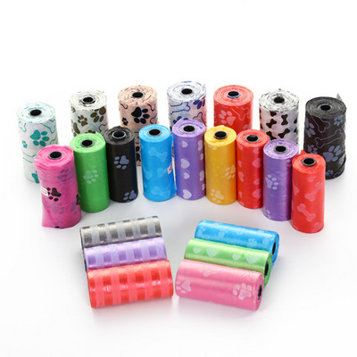 Vreća za pseći izmet od 10 rola za pse Ljubimci Vreće za otpad Nosiljka Biorazgradiva vreća za čišćenjeVreća za sakupljanje otpada za pse