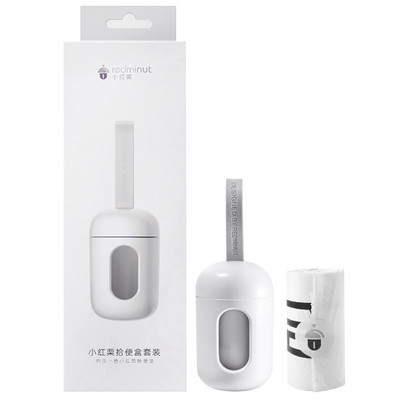 Dozator vrećica za otpad za nosač za pseći izmet Zelena crna Dodatna oprema za kućne ljubimce Držač vrećice za izmet za pse i mačke s 1 kolutom vrećice za otpad