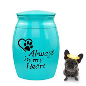 Mini urna za kućne ljubimce Mini urne za kremiranje Prijenosne urne za kremiranje kućnih ljubimaca za pse/mačke Vodootporne i bez curenja Urne za uspomene na pse za pepeo