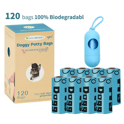 Biorazgradive vrećice za izmet pasa kućnih ljubimaca Ekološki prihvatljive vrećice za otpad Vreća za pseći izmet Držač za izmet Vanjski Čisti pribor za kućne ljubimce