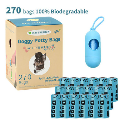 Biorazgradive vrećice za izmet pasa kućnih ljubimaca Ekološki prihvatljive vrećice za otpad Vreća za pseći izmet Držač za izmet Vanjski Čisti pribor za kućne ljubimce