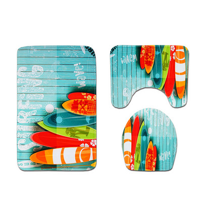 Zeegle jalamatid vannitoa põrandamatile imav tualettruumi kate Vannitoa vaibakomplekt libisemiskindel vannimatt Vannitoa vaip Duširuumi matt