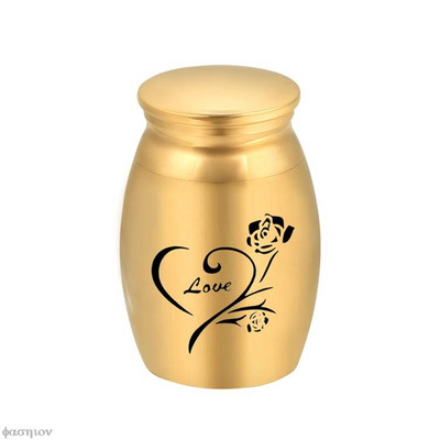 Male urne za uspomene za pepeo Srce ruže Mala urna za uspomene Mini držač pepela za kremiranje Spomenik voljenom čovjeku Kućni ljubimac Pas Mačka Pepeo