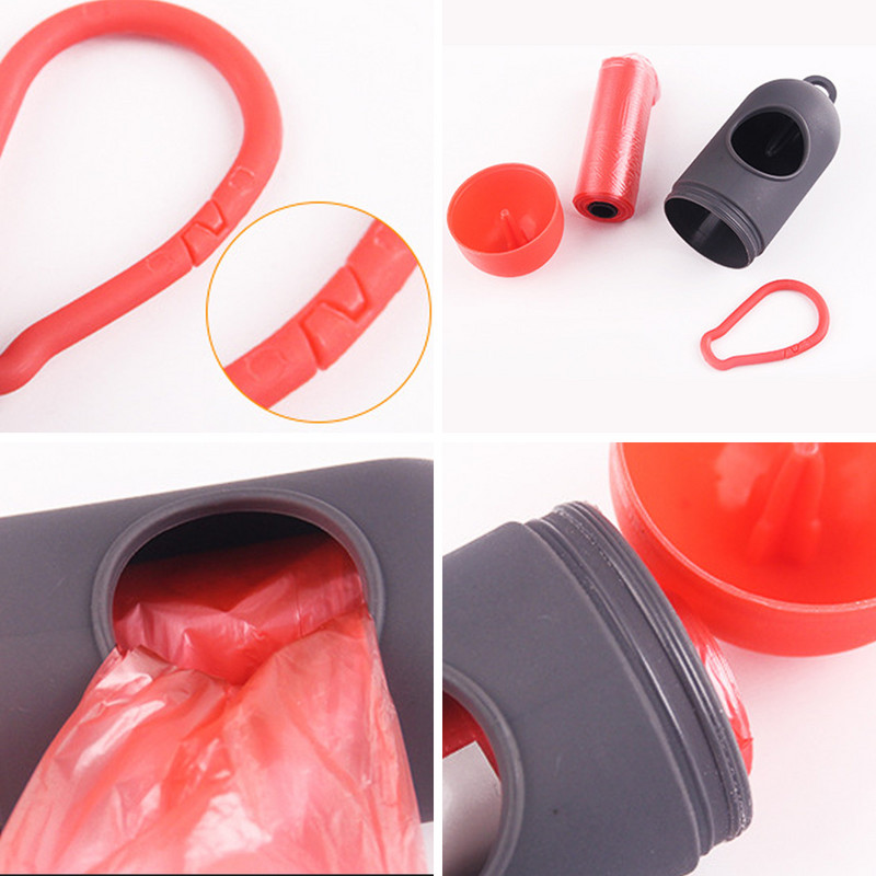 Prijenosne vrećice za pseći izmet Dispenzer Vreća za smeće Kutija Nosač Vanjska kutija za skladištenje smeća za mačku Štene Kućni ljubimac Držač vrećice za otpad Potrepštine