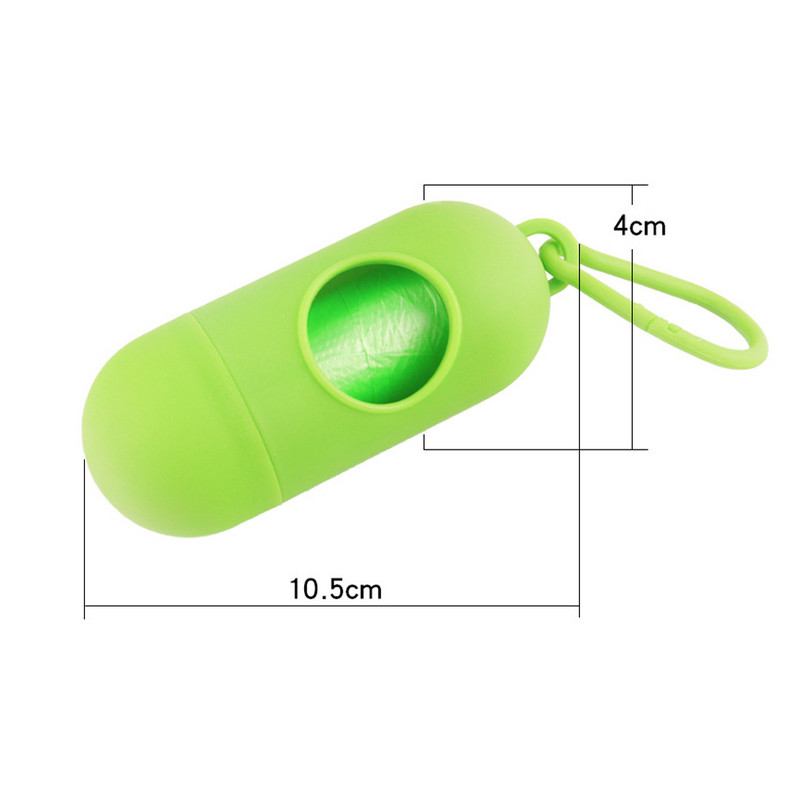 Prijenosne vrećice za pseći izmet Dispenzer Vreća za smeće Kutija Nosač Vanjska kutija za skladištenje smeća za mačku Štene Kućni ljubimac Držač vrećice za otpad Potrepštine