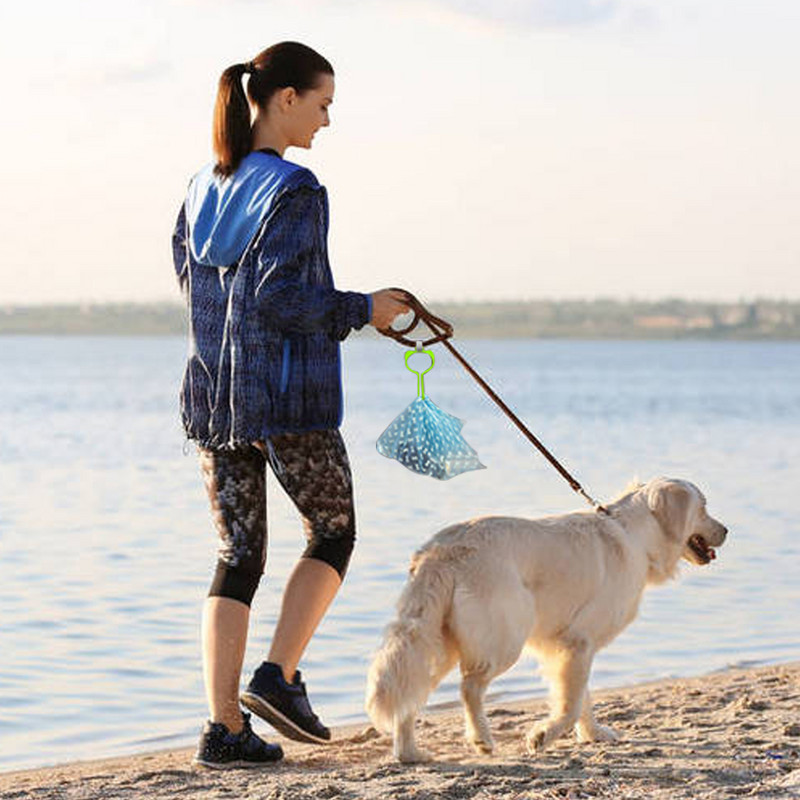 Držač za vrećicu za pseći izmet Držač za povodac Dispenzer za čiste alate Šetanje za vreću za izmet za pse Podesivi Hands Free držač za čvorove Potrepštine za kućne ljubimce