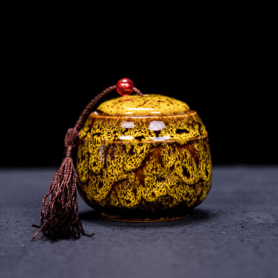 Mājdzīvnieku urnas krāsa keramikas tvertnes piemiņas zīmoga pods Liels piemiņas zārks Porcelāna burka Cilvēka pelnu uzglabāšana Piemiņas apbedīšanas turētājs