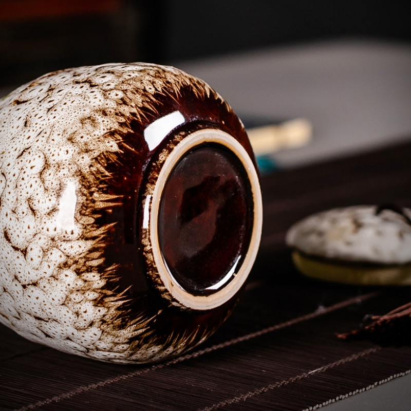 Mājdzīvnieku urnas krāsa keramikas tvertnes piemiņas zīmoga pods Liels piemiņas zārks Porcelāna burka Cilvēka pelnu uzglabāšana Piemiņas apbedīšanas turētājs