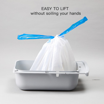 Торба за изпражнения за аксесоари PETKIT Pura X Автоматична самопочистваща се торба за боклук за котешка тоалетна Разградими торби за боклук за изпражнения на домашни любимци